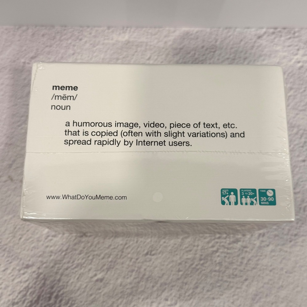 What Do You‎ Meme Mostly Uncensored Adult Party Card Game WDYM108 New Sealed - Picture 3 of 5